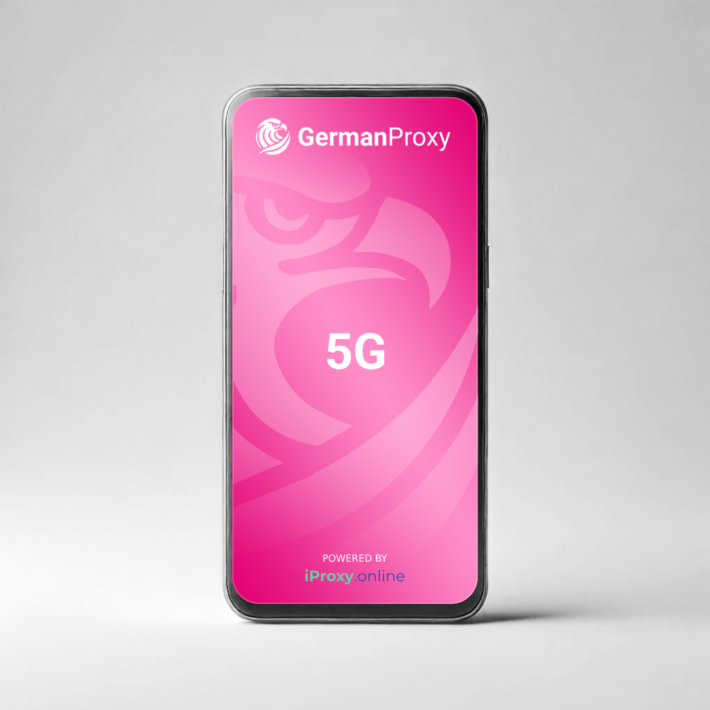 5G German Mobile Proxy (via Telekom mobile connection)